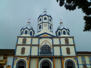 Church in the centro of Filandia.